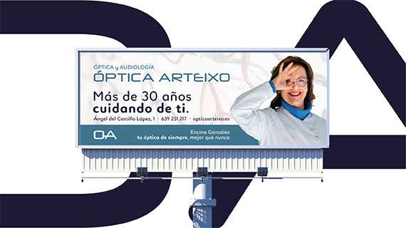 Óptica Arteixo, un pequeño comercio espectaOcular